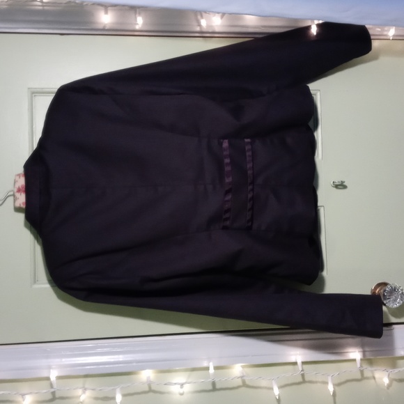 Women's My Michelle Large black figure tailored suit blazer jacket - Picture 7 of 9